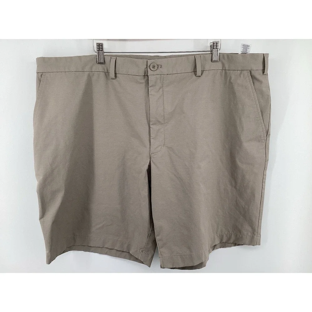 Men's Vineyard Vines On The Go Big & Tall Shorts Khaki 46 B OTG Performance